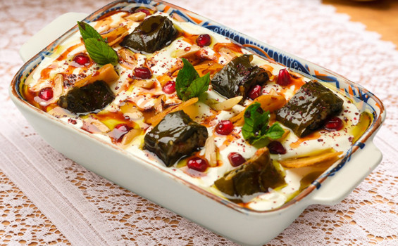 فتة ورق عنب